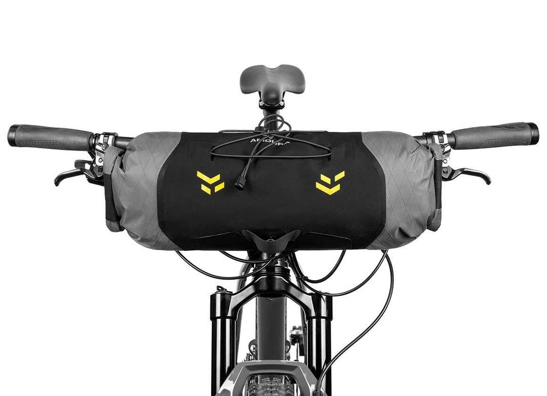 APIDURA Backcountry Handlebar Pack 7L - Carbon Black-Handlebar Bags-5060422140703