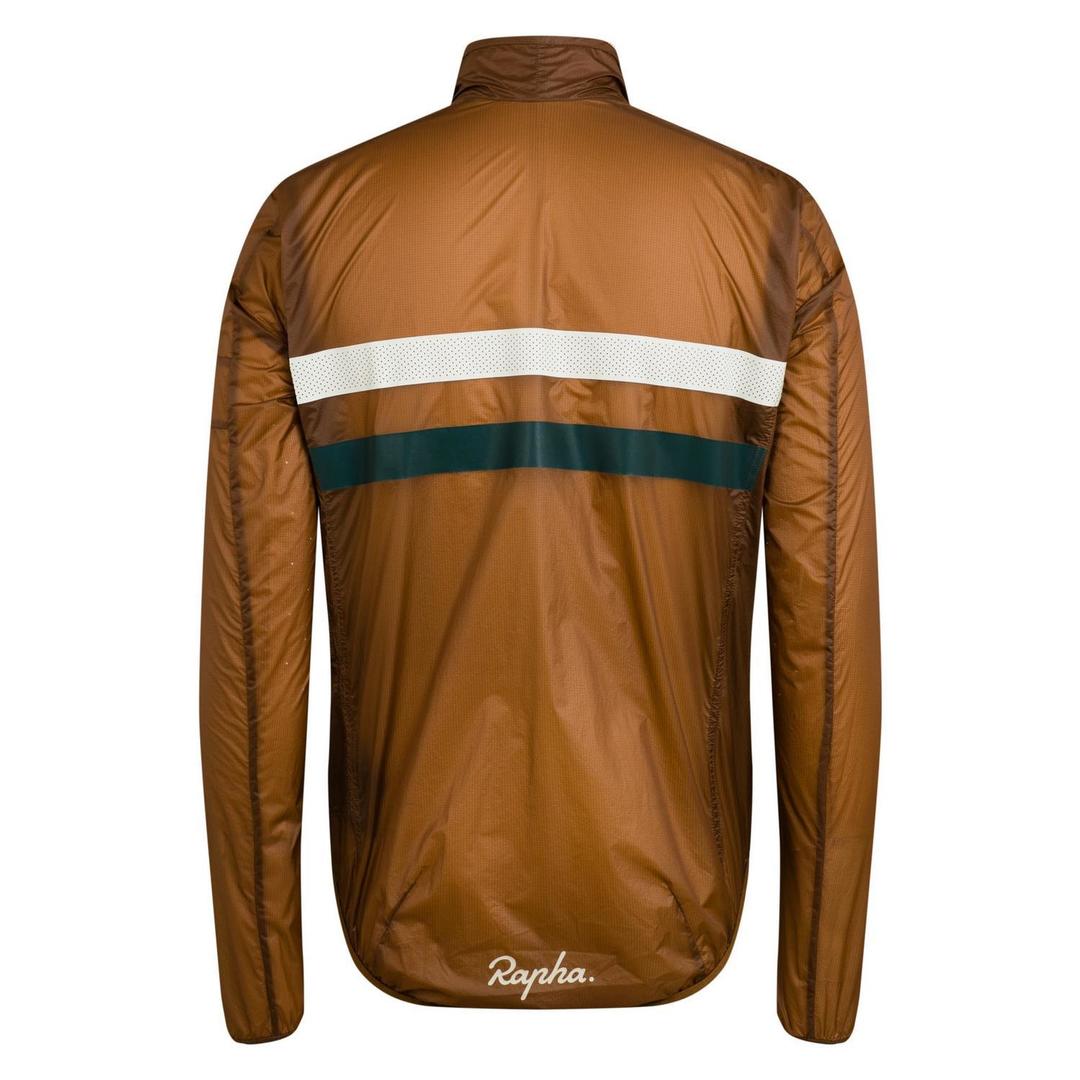 RAPHA Brevet Flyweight Wind Jacket - EMP Brown – Velodrom CC