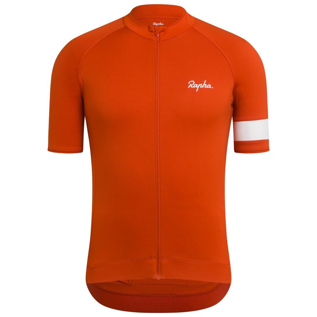 RAPHA Core Jersey - RWA Red Terracotta-Velodrom