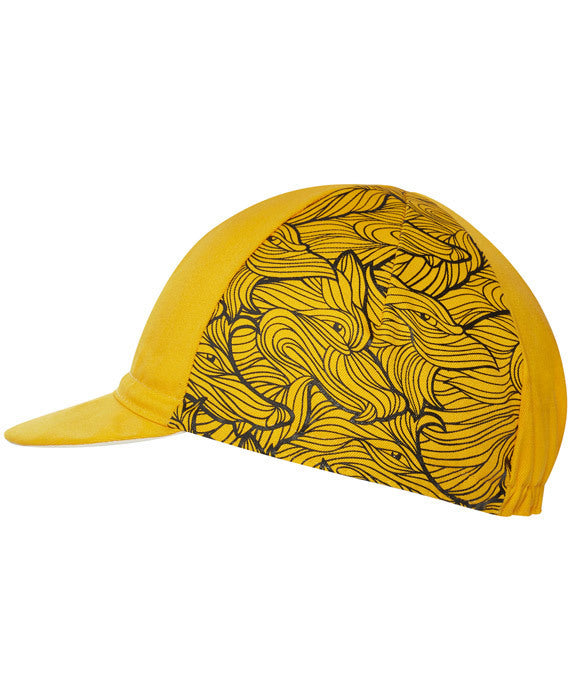 CAFE DU CYCLISTE Cycling Cap - Wolf-Caps-3700955331385