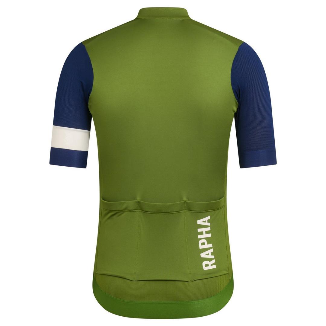 RAPHA Pro Team Training Jersey - TLM Green/Navy