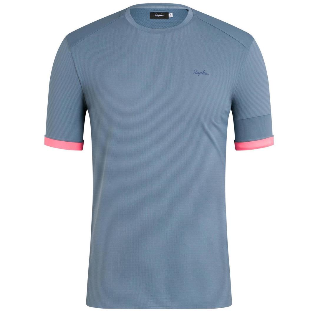 RAPHA Technical Tshirt - GYB Grey Blue-Velodrom