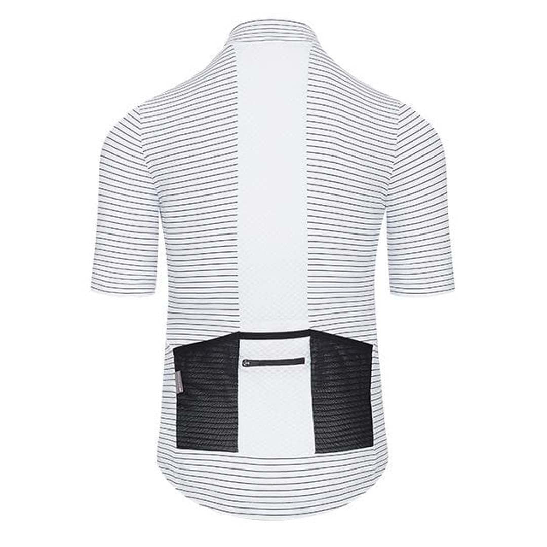 CAFE DU CYCLISTE Francine Jersey - White-Jerseys-