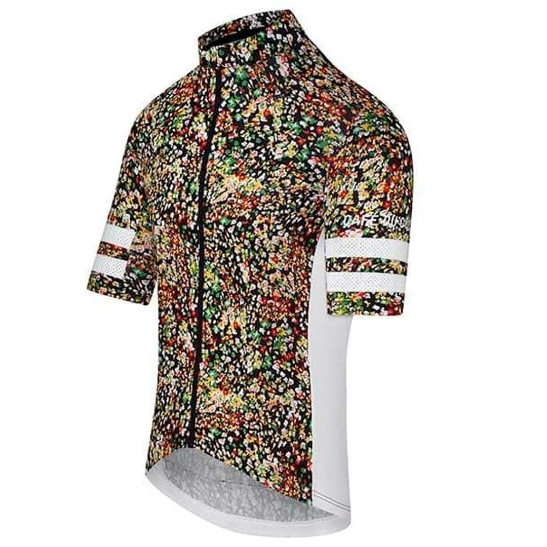 CAFE DU CYCLISTE Floriane Centifolia Jersey - Begonia-Jerseys-