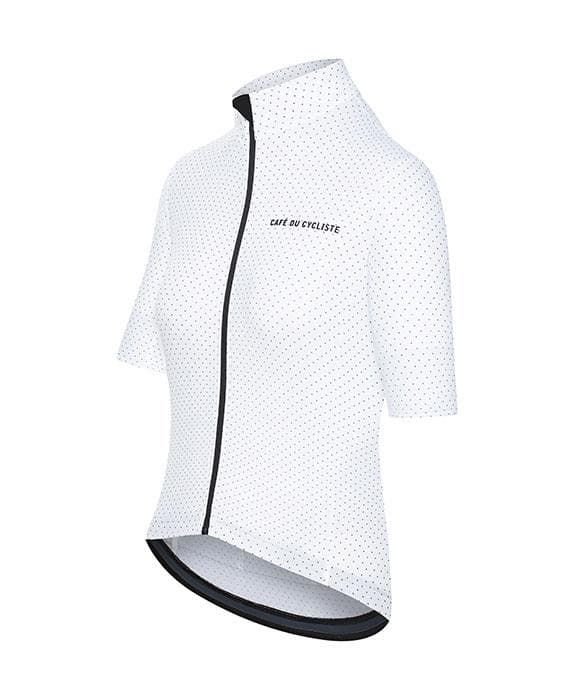 CAFE DU CYCLISTE Fleurette Women Jersey - White-Women Jerseys-