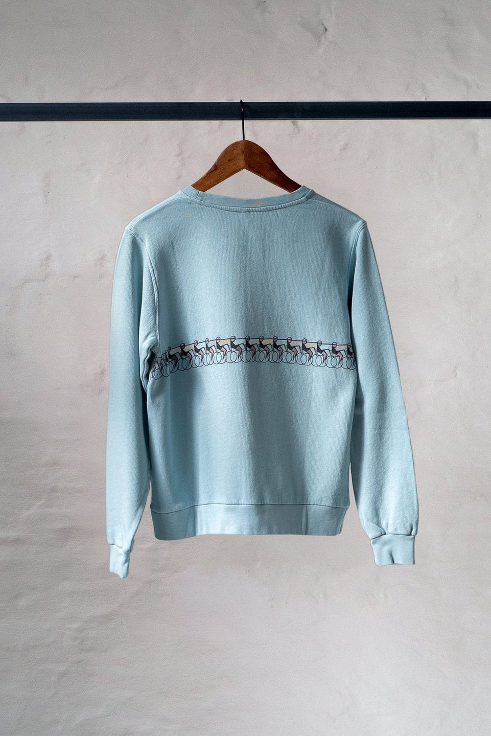 ERSTWHILE Sweatshirt Tête de la Course Women - Belgian Blue-Sweatshirts-