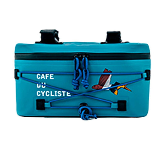 CAFE DU CYCLISTE Handlebar Bag - Blue-Handlebar Bags-3700955348970