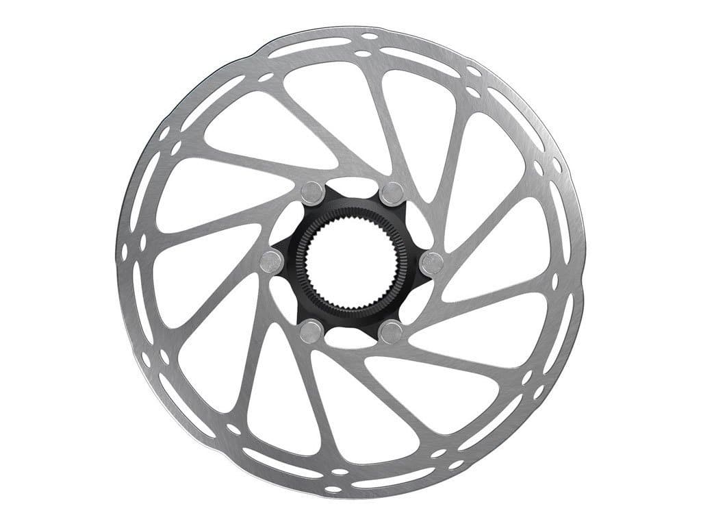 SRAM Brake Disc Rotor Paceline Rounded Edges CL - Center Lock Silver-Brake Rotors-