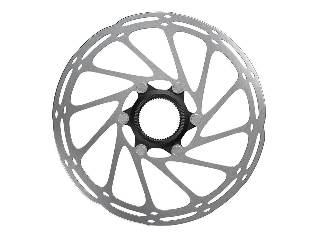 SRAM Brake Disc Rotor Paceline Rounded Edges CL - Center Lock Silver-Brake Rotors-