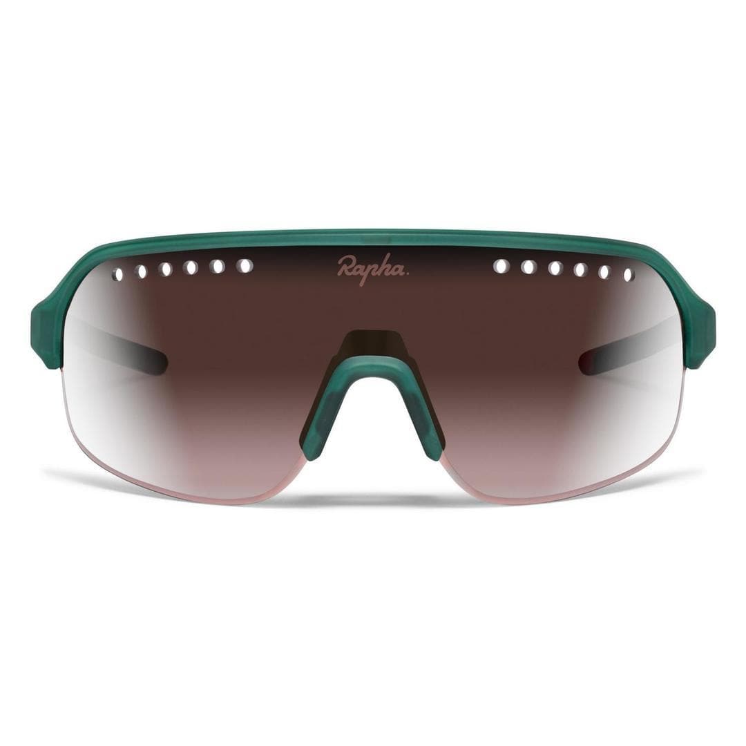 RAPHA Explore Glasses - BGR Green Black Mirror Lens-Velodrom