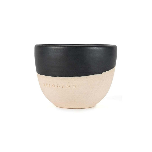 VELODROM Coffee Mug Handmade x Pell Ceramica - Glazed Black and Raw Uncoated-Coffee Mugs-16511366
