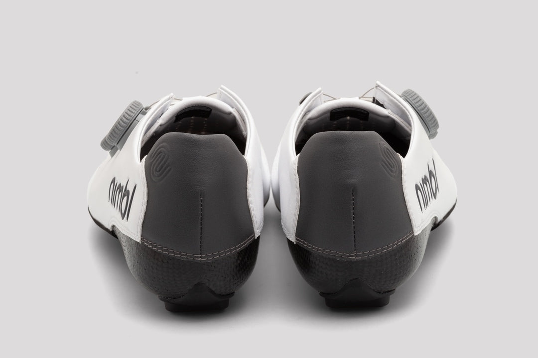 NIMBL Road Cycling Shoes Exceed - Grey/White-Road Cycling Shoes-