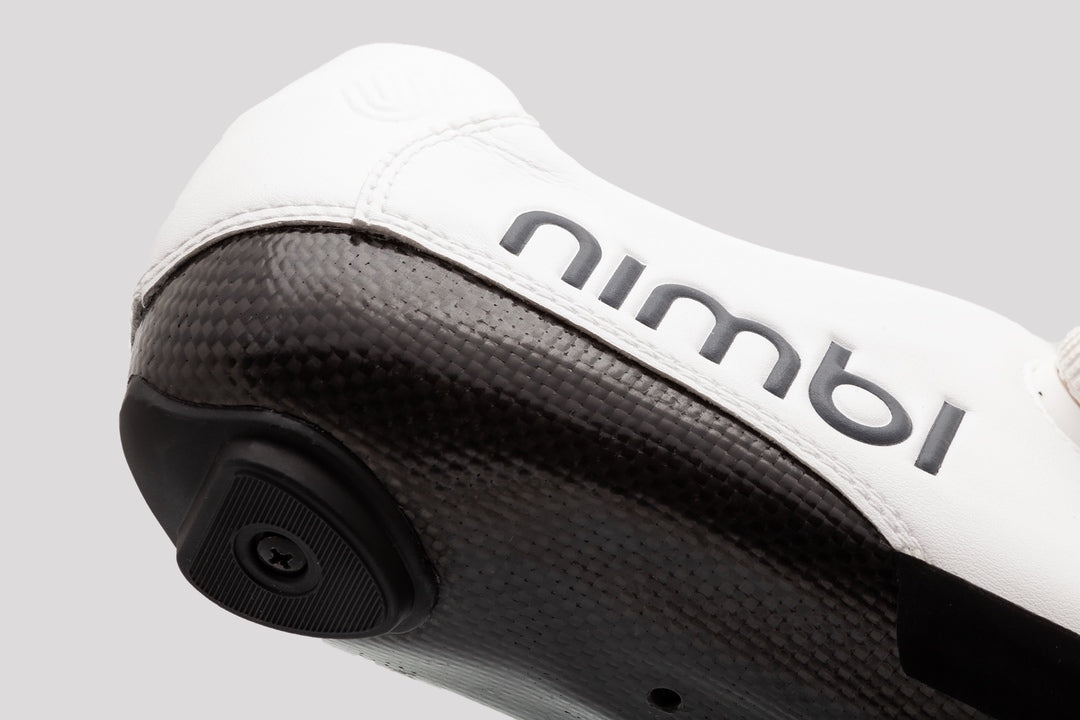 NIMBL Road Cycling Shoes Exceed - All White-Road Cycling Shoes-