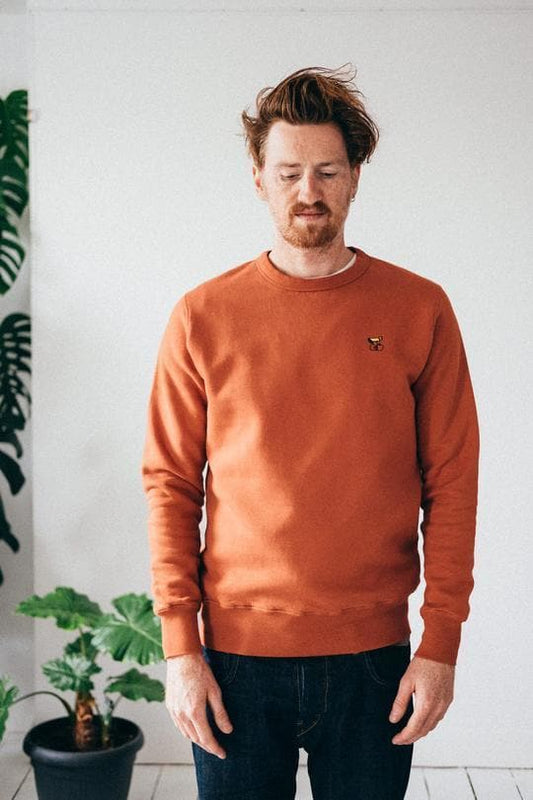 ERSTWHILE Sweatshirt Amateur - Rust-Sweatshirts-