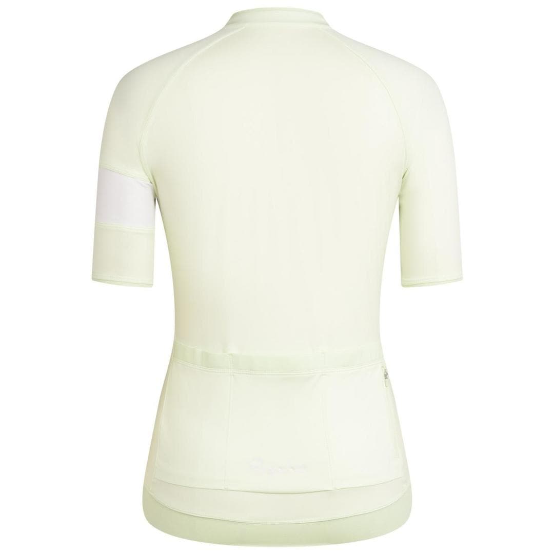 RAPHA Core Women Jersey - LCW Light Green/White-Velodrom
