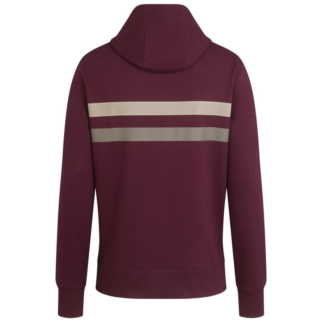 RAPHA Brevet Hoodie - WPF Wine/Stone/Dark Beige-Velodrom