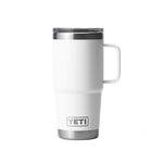 YETI Rambler 20 OZ 591 ML Travel Mug - White-Drinkware-888830214558