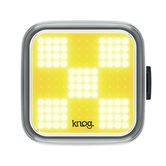 KNOG BLINDER GRID FRONT LIGHT - White-Front Lights-9328389029094