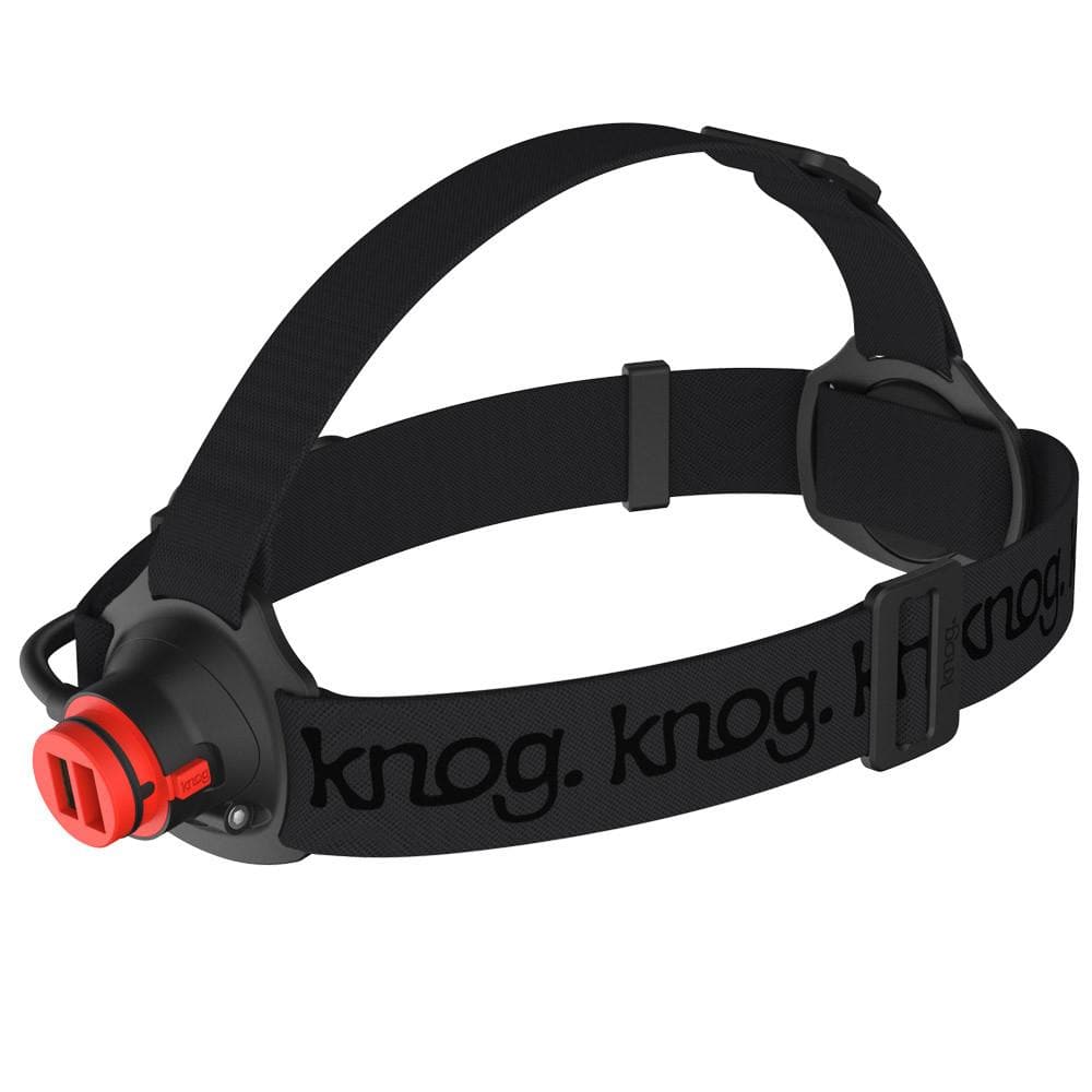 KNOG PWR HEADTORCH STRAP - Black-Front Lights-9328389027328