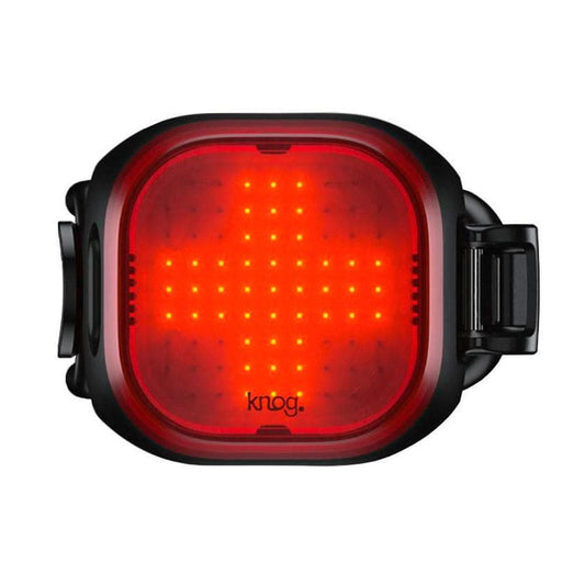 KNOG BLINDER MINI CROSS REAR Light - BLACK-Rear Lights-9328389030700