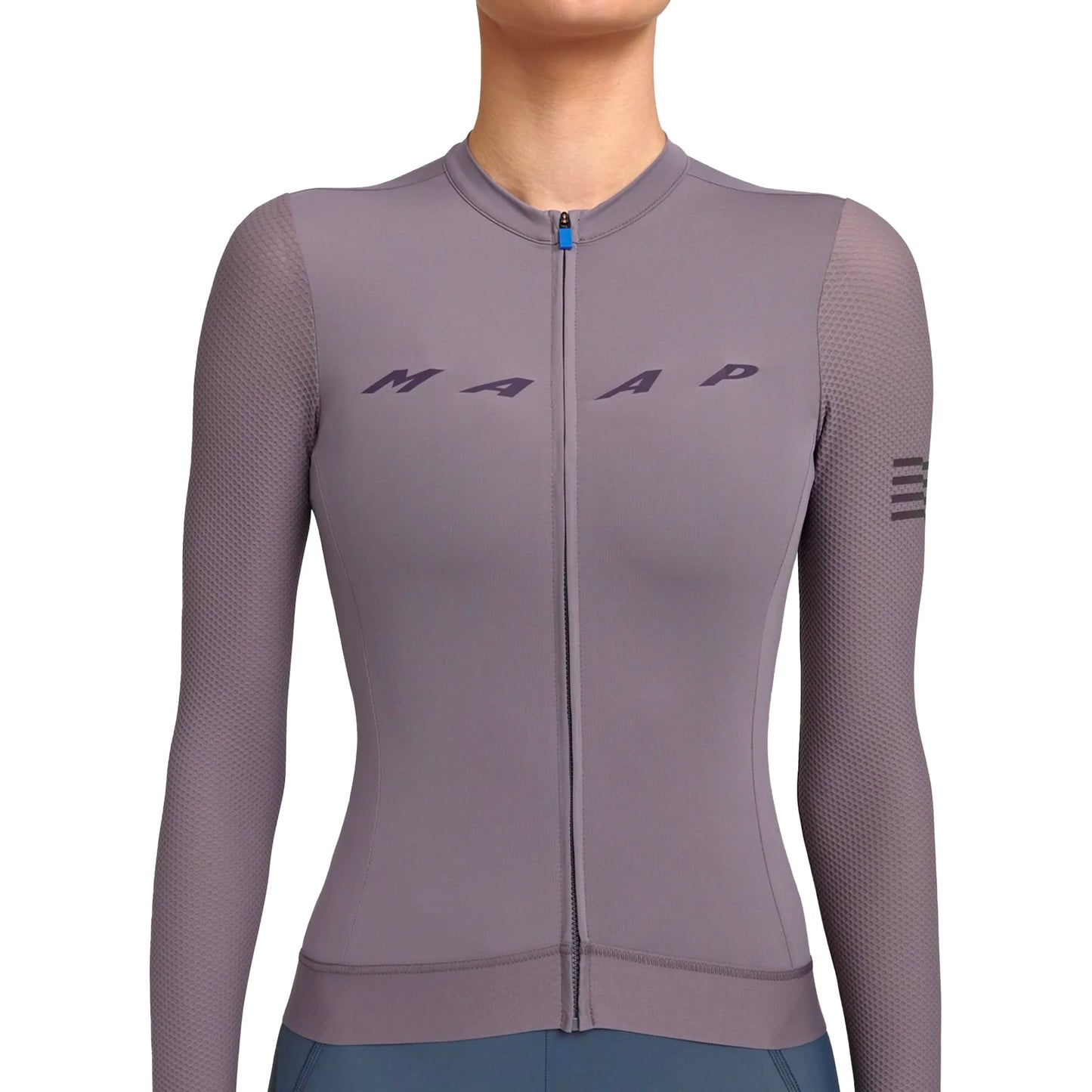 MAAP Evade Pro Base LS Women Jersey - Shark AW2022-Women Long Sleeve Jerseys-