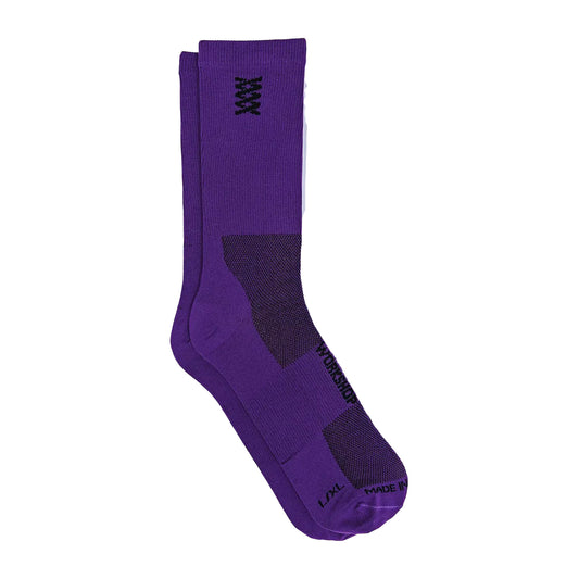 MISSION WORKSHOP Pro Socks - Purple-Cycling Socks-93727366