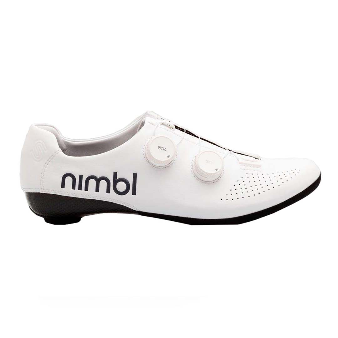 NIMBL Road Cycling Shoes Exceed - All White-Road Cycling Shoes-