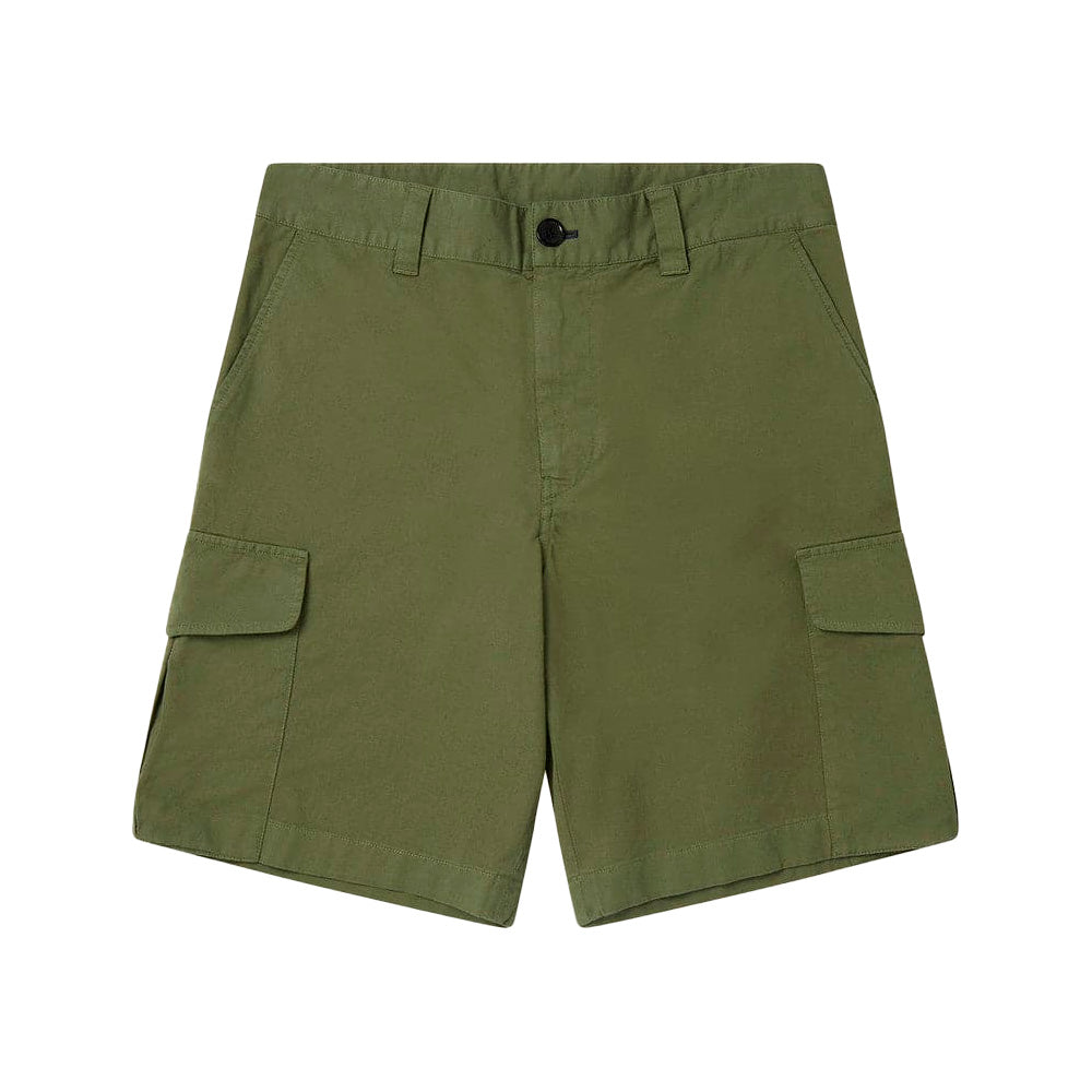 PAUL SMITH Cargo Skater Short - Olive-Casual Shorts-5059674434173