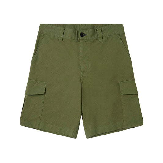 PAUL SMITH Cargo Skater Short - Olive-Casual Shorts-5059674434173