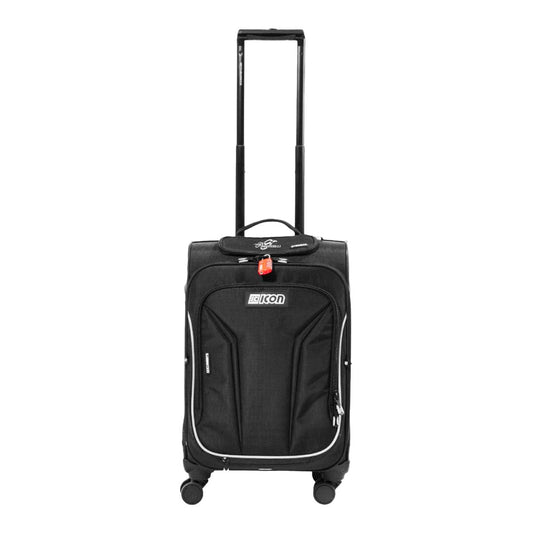 SCICON Cabin Troley Luggage 35L 4 Wheels - Black-Luggage-42873222