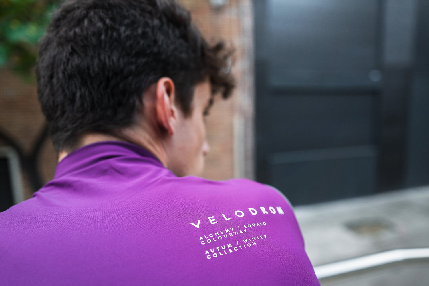 VELODROM DualC Long Sleeve Jersey - Dark Magenta/Grey-Long Sleeve Jerseys-