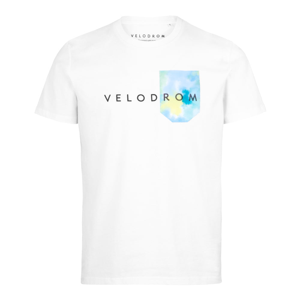 VELODROM Tshirt Pocket Collection - White/Watercolor-T-Shirts-