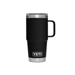 YETI Rambler 20 OZ 591 ML Travel Mug - Black-Drinkware-888830081990