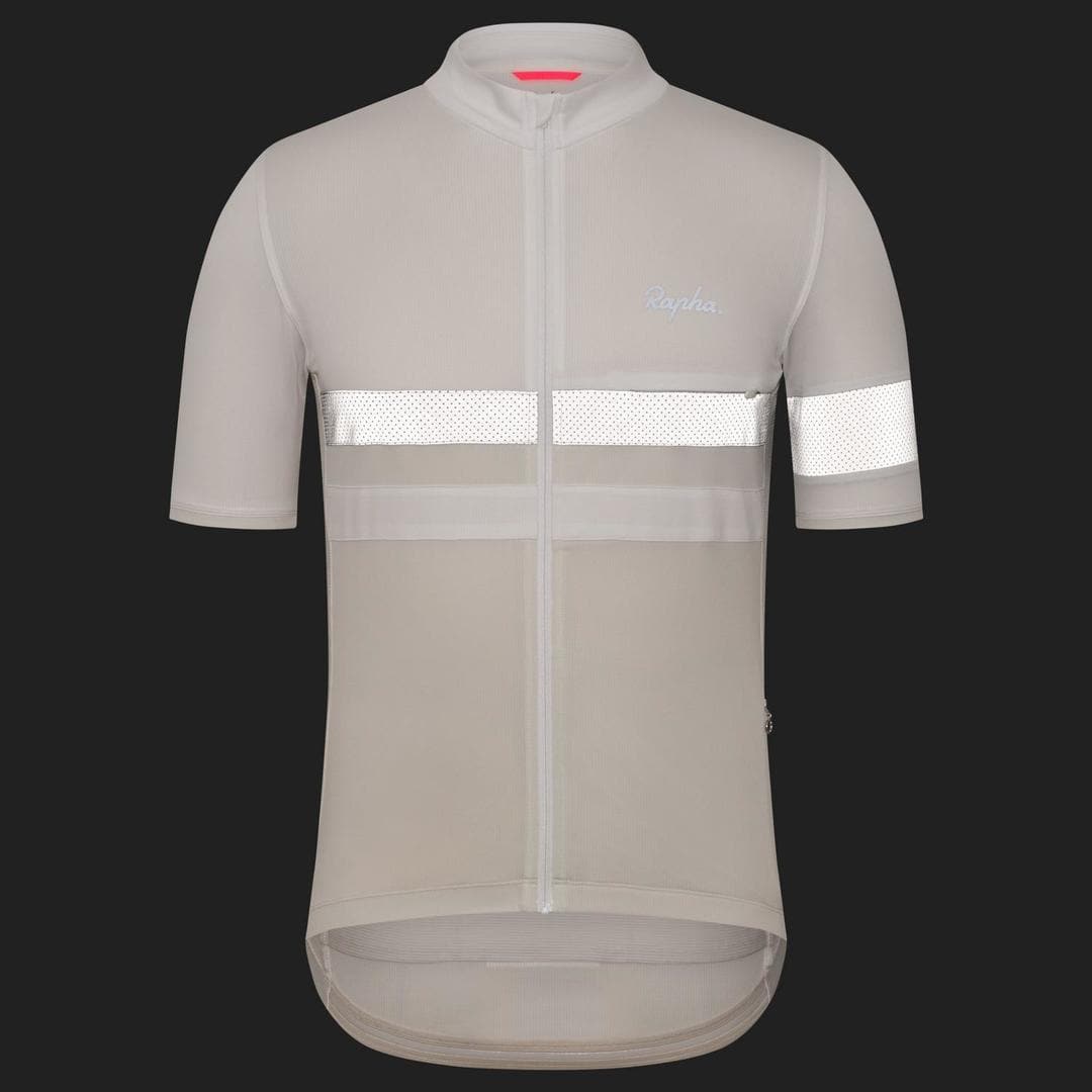 RAPHA Brevet Lightweight Jersey - BCW White – Velodrom CC