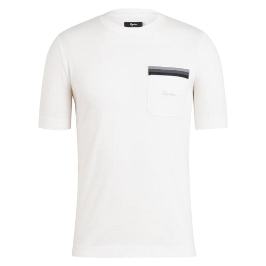 RAPHA Logo Pocket T-shirt - White Default Rapha 