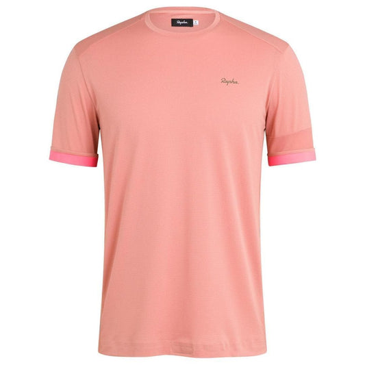 RAPHA MEN TECHNICAL T-SHIRT - Rose Default Velodrom Barcelona 