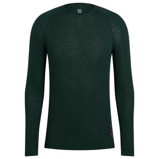 RAPHA Merino Base Layer Long Sleeve - SCA Green Default Rapha 