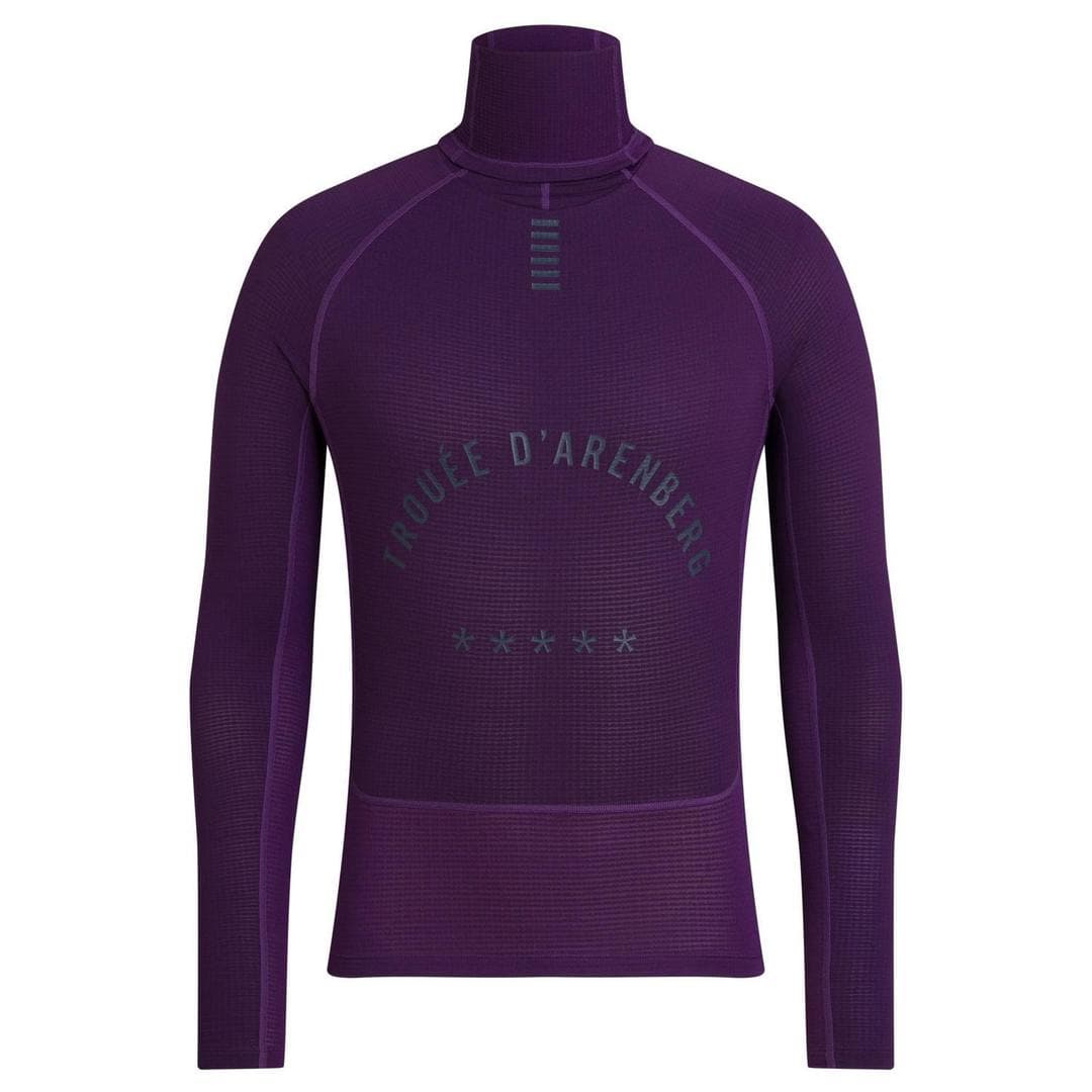 RAPHA Pro Team Thermal Base Layer Long Sleeve - Dark Purple Default Rapha 