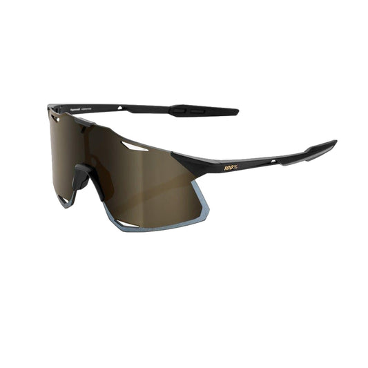 RIDE 100% Eyewear Hypercraft - Matte Black Soft Gold Mirror Lens-Eyewear-841269157452