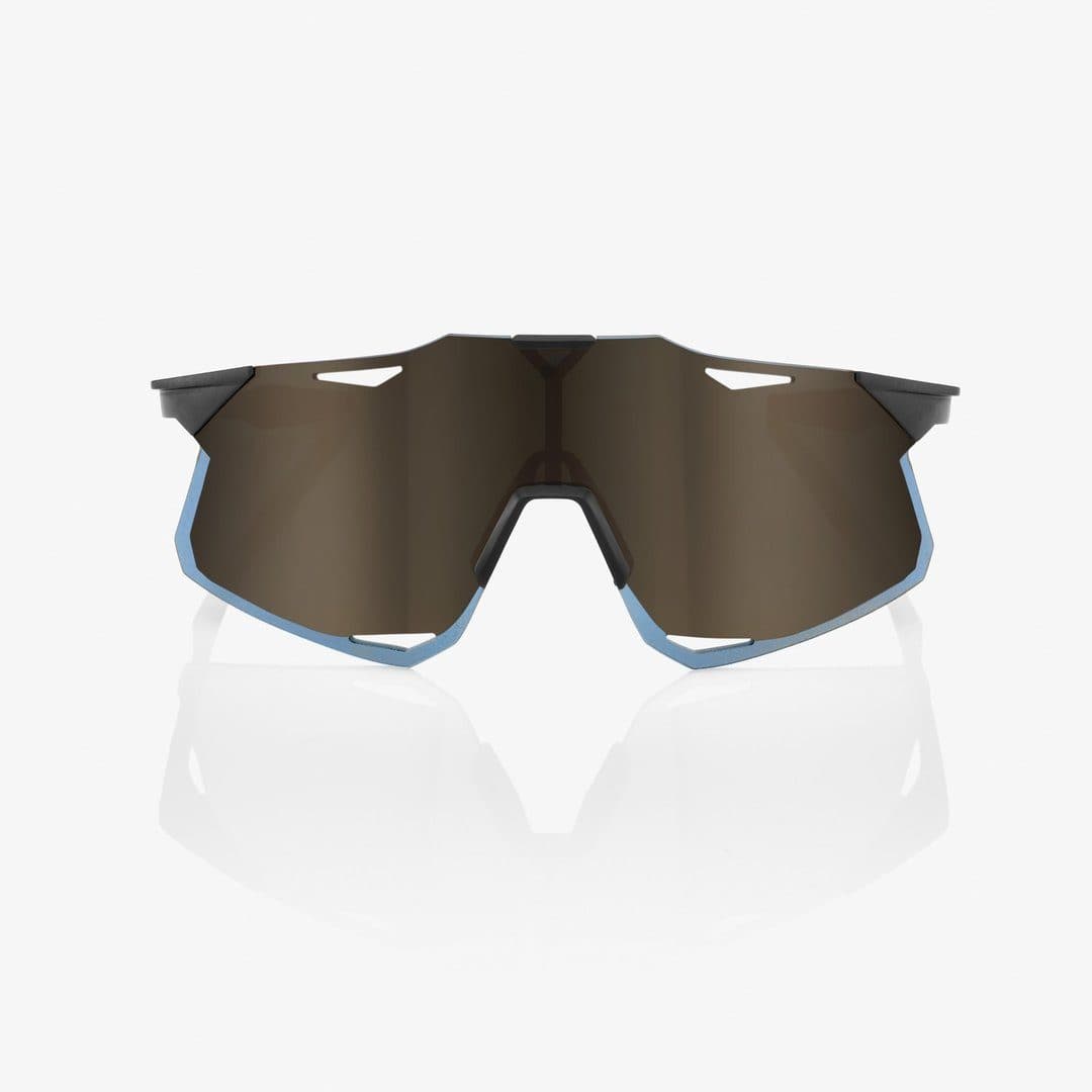 RIDE 100 Eyewear Hypercraft Matte Black Soft Gold Mirror Lens