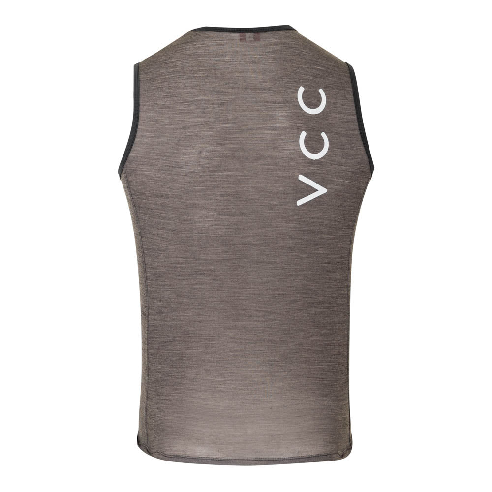 VELODROM VCC Merino Baselayer - Deep Grey-Baselayers-