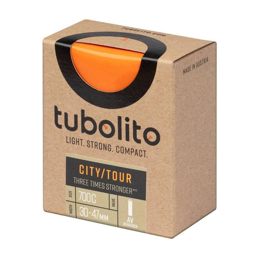 TUBOLITO TUBO CITY/TOUR Cámara 700X30 47MM  - Orange