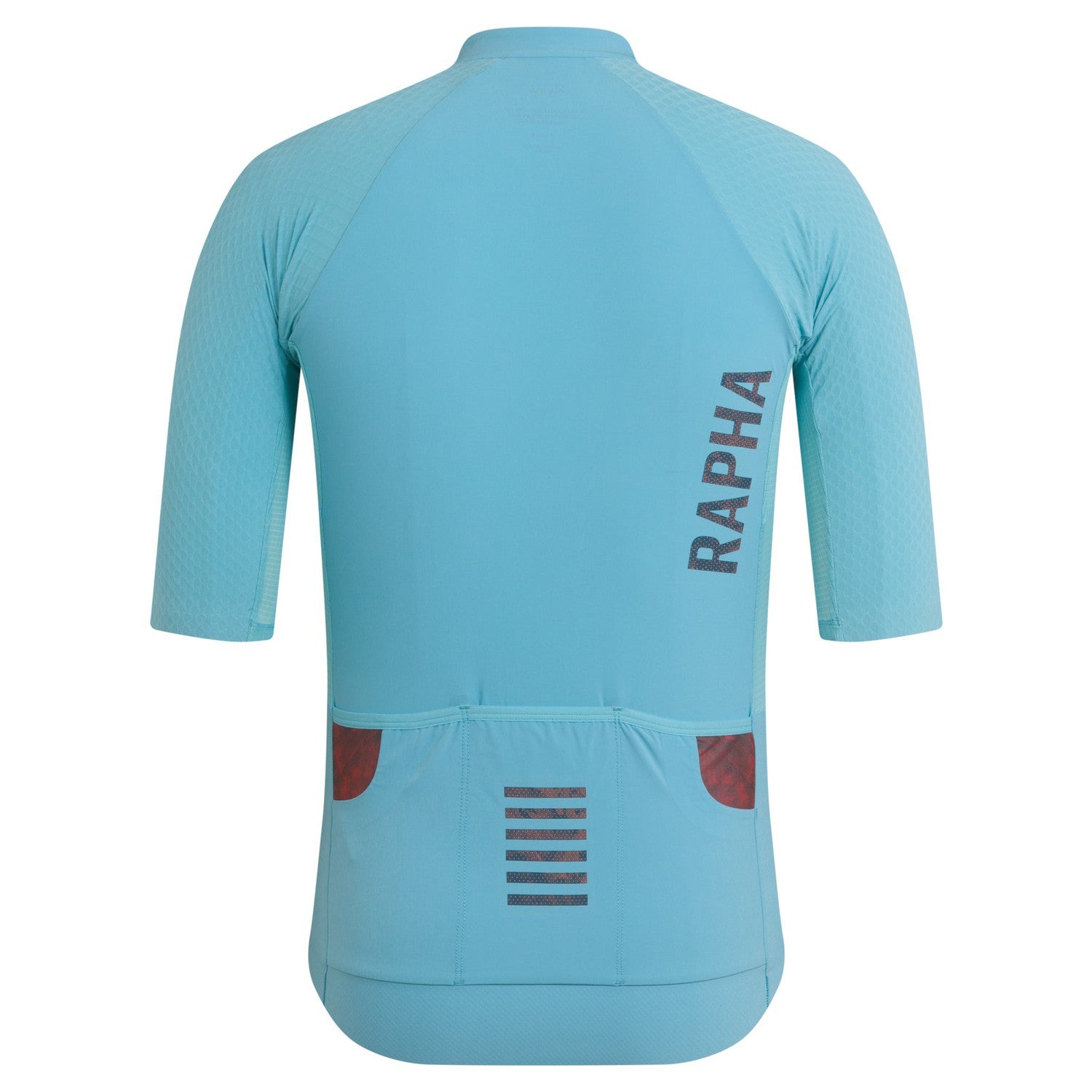 RAPHA Pro Team Gravel Jersey - SWP Light Teal/Dark Orange-Velodrom